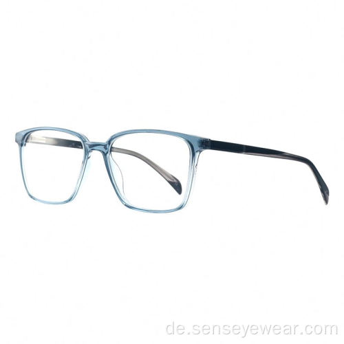 Quadratische Mode Eco Acetat Optische Brillenrahmen